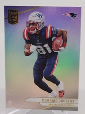 2024 PANINI DONRUSS ELITE DEMARIO DOUGLAS FOOTBALL CARD PATRIOTS NFL score topps
