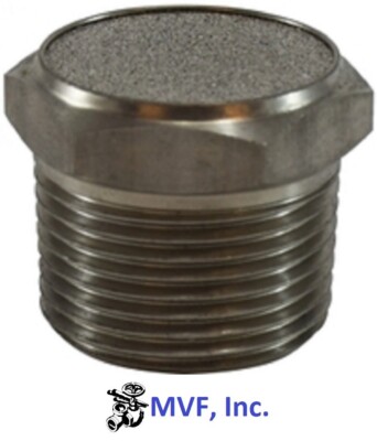 1/2'' Male NPT 316 Stainless Breather Vent 150 PSI Max Pressure SSBV-48  300018NW
