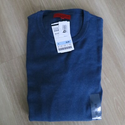 Herrenpullover Finshley & Harding, Gr. XL, dunkelblau, NEU