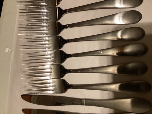 Pfaltzgraff SALISBURY Satin Stainless Flatware-18/0. Setting for 7: 39 pcs - Picture 5 of 24