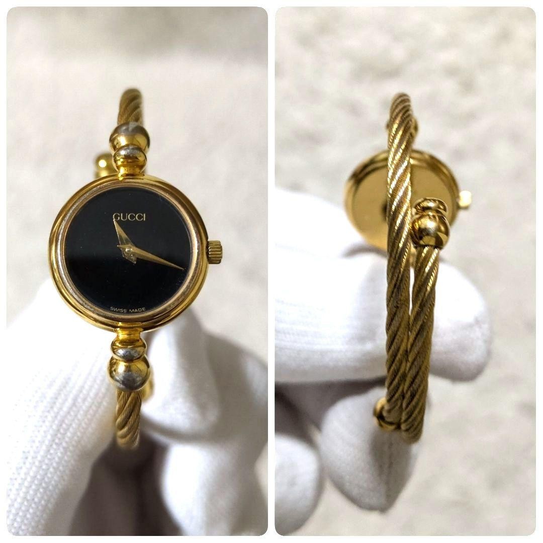グッチ　2700L　腕時計　レディース　20ｍｍ　青　クオーツ　ビンテージ GUCCI】ヴィンテージ グッチ 2700L クォーツ 中古 レディース