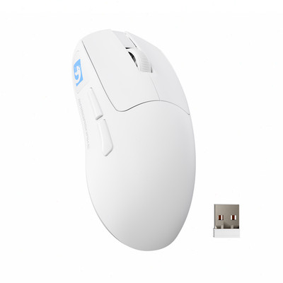 MAMBASNAKE M4 Ultra-Light Wireless Gaming Mouse 52g, 24000 DPI PAW3311 Optical