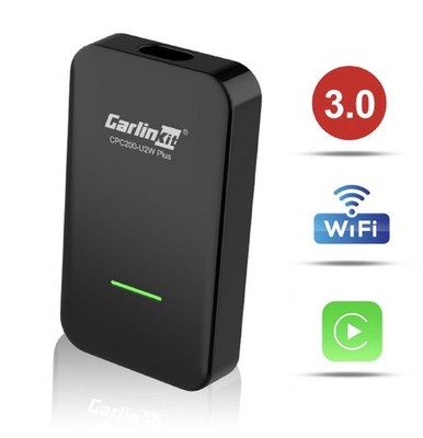CarlinKit CPC200-U2W Plus Wireless CarPlay Adapter WiFi 5V Input/Output