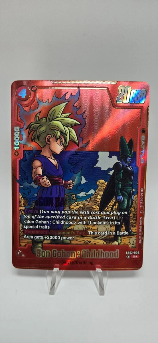 Bandai Dragon Ball Z TCG Individual Collectible Card Game Cards