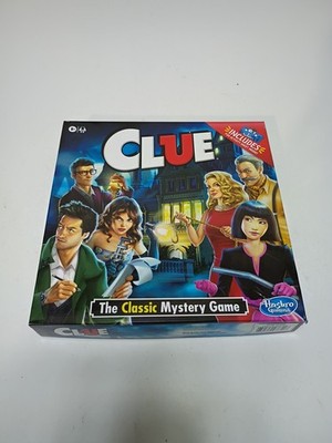 Hasbro Clue Game Mansion Murder Mystery Original Board Game New Suspect 100%