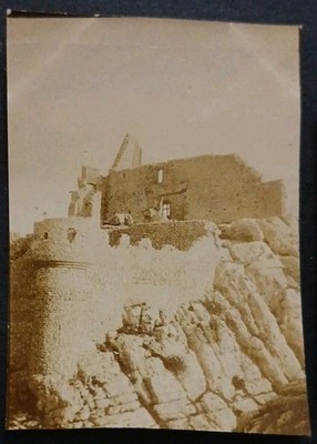 D26 Chateau De Crussol 1898 X2 alte Fotos Drôme Frankreich
