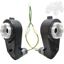 2 Pcs RS550 12000RPM Gearbox with 12V DC Motor for Ride On Car Powered Wheels...