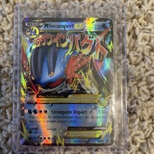 Pokémon M Swampert EX Holo Rare XY87 XY Mega 2016 Black Star Promo on eBay