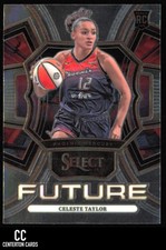 2024 Panini Select WNBA #24 Celeste Taylor Select Future RC Phoenix Mercury