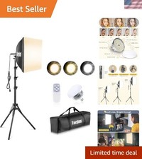 Softbox Photography Lighting Kit, 16'' x 16'' Professional Softbox Lighting K...