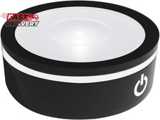 EUSTUMA LED Light Base Non-Slip round Display Stand for 3D Crystal Glass Ball Ar