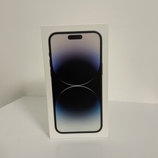 EMPTY BOX ONLY iPhone 14 Pro Max Space Black 128GB MODEL A2651
