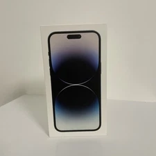 EMPTY BOX ONLY iPhone 14 Pro Max Space Black 128GB MODEL A2651