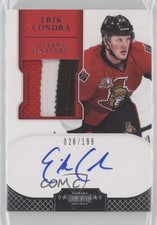 2011-12 Panini Dominion Rookie 28/199 Erik Condra #162 Patch Auto c2p