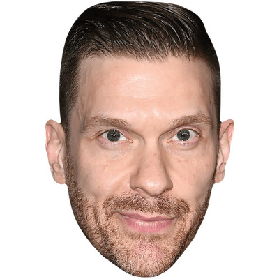 Brent Smith (Lächeln) Großer Kopf. Größer als das Leben Maske.