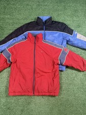 Vintage Nike Set of 2 Puffer Swoosh Jackets Youth M 10-12 Reversible Fleece