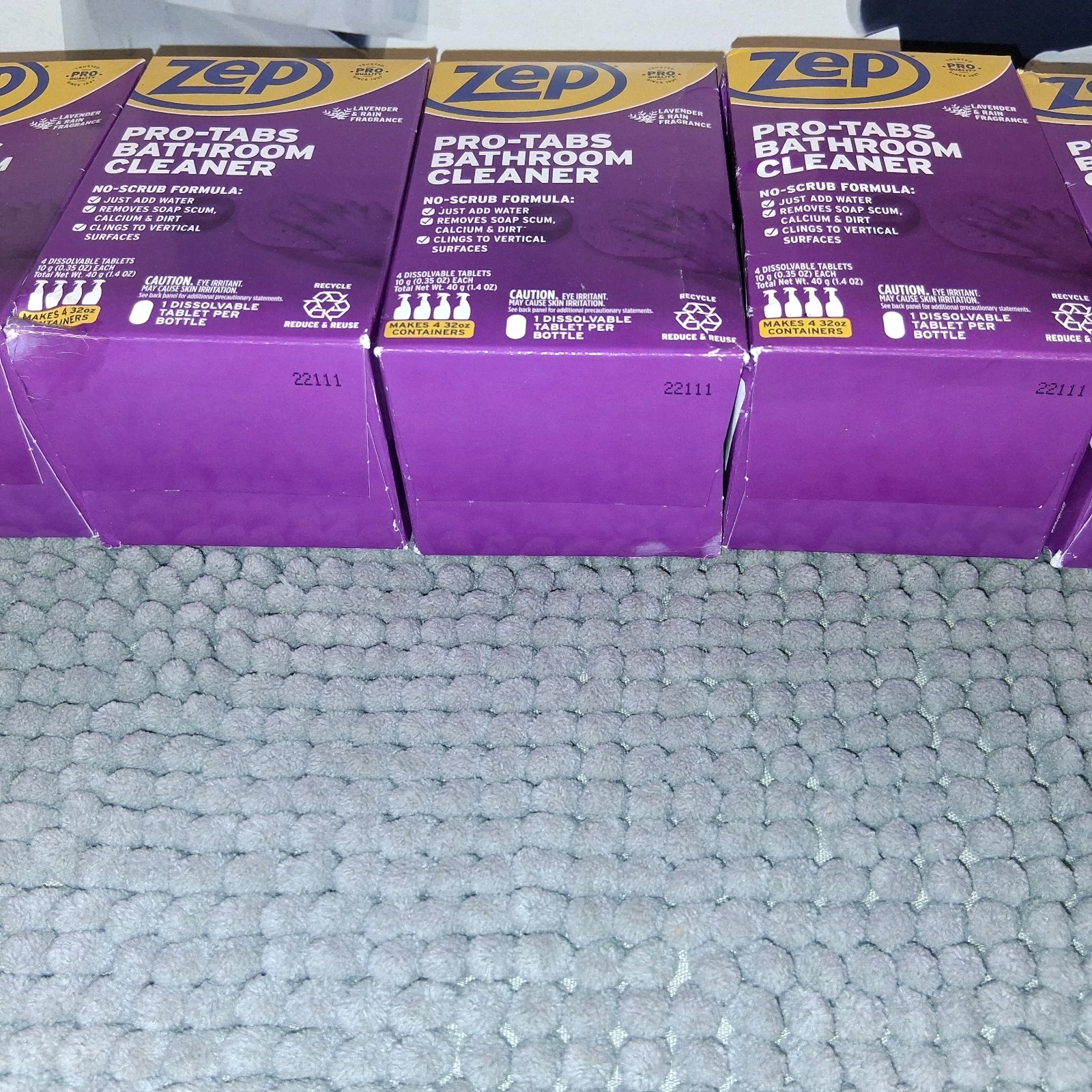 12x Zep Pro Tabs Bathroom Cleaner ,  New , Boxes Have Wear And Tear , READ