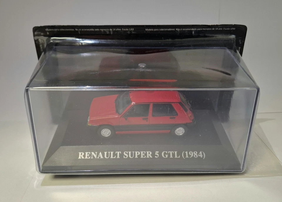 Renault Super 5 GTL 1984 1/43 IXO Scatola Vetrina nuova - Immagine 3 di 4