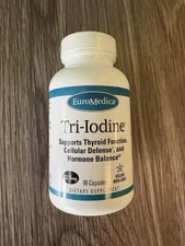 Tri-Iodine 12.5mg 90 Capsules Euromedica
