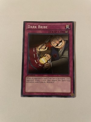 Dark Bribe 1st Ed. YuGiOh Starter Deck 13 Super Starter: V for Victory A2