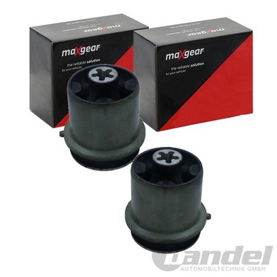2x MAXGEAR HINTERACHSBUCHSEN LAGER passend für AUDI A1 A3 Q2 SEAT ARONA ATECA IB