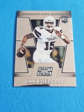 2016 Panini Prizm NFL Draft Picks #125 Dak Prescott (RC) Dallas Cowboys Star QB