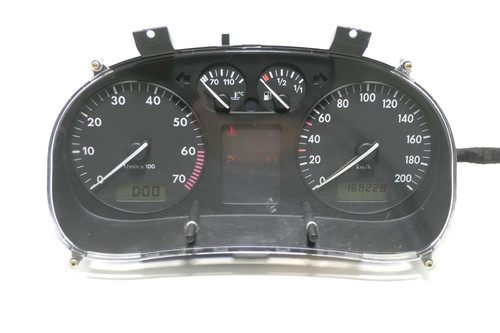 VW Polo 6N Tacho Tachometer Kombiinstrument 168.000km 6N0919860T 6N0919860R