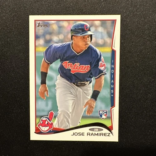 2014 Topps - Jose Ramirez #424 (RC) Cleveland Indians/Guardians