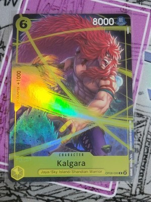 One Piece TCG Kalgara OP08-099 Best Selection Vol. 4 Alt Art