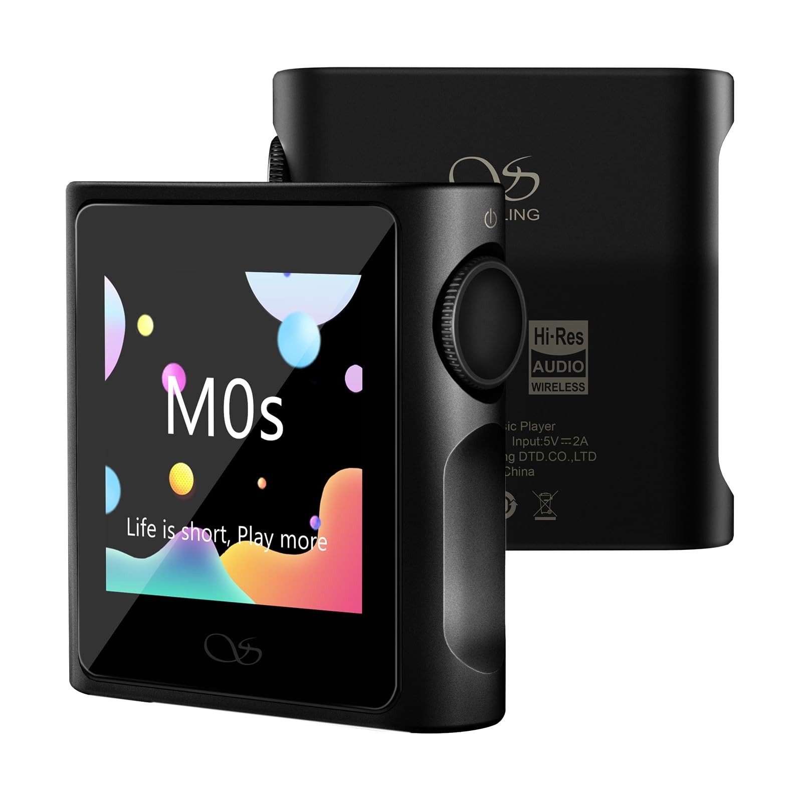 With Bluetooth Hi-fi Lossless Sound Music Black