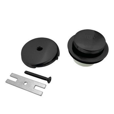 Easy Touch Toe-Tap Tub Drain Kit DTT5302A0 Matte Black
