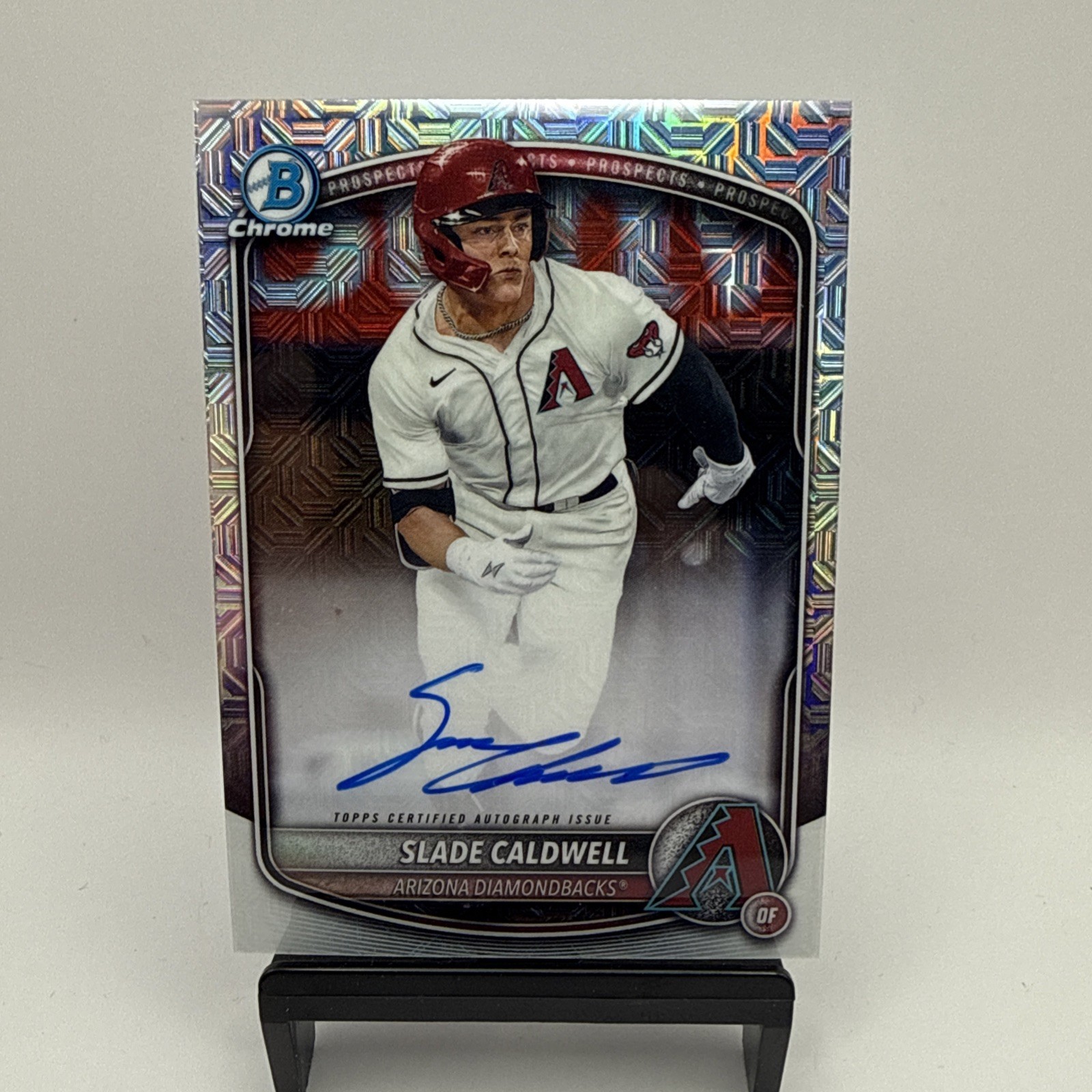 2025 Bowman Chrome Prospect Mega Box Autographs Slade Caldwell #BMA-SC (AU, RC)
