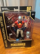 McFarlane DC Multiverse Peacemaker Deluxe Theatrical Action Figure NEW SEALED