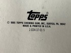 1985 Topps Baseball Empty Rack Box  VTG — photo 9