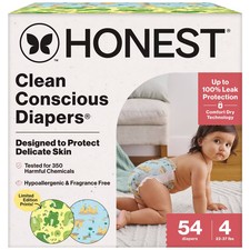 The Honest Company Clean Conscious Diapers UR Ribbiting  Waddle It Be
