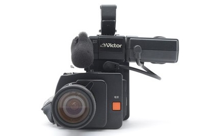希少 ビクター Victor Video Movie GR-C1 Rare [AS-IS in Box] Vintage Victor JVC Video GR-C1 Back to the