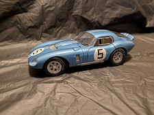 Cobra Daytona Coupe Exoto Racing Legends 1/18 Diecast Light Blue #5 Le Mans 