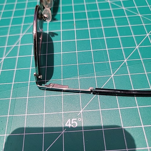 Vera Wang Eyeglasses, Frames Only, V921 TE, 52-16-135, Metal, Teal/Silver - Picture 12 of 12