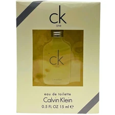 Calvin Klein CK One Eau de Toilette Spray 0.5 fl oz (15 mL) – New