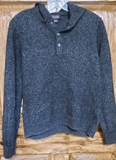 Womens Michael Michael Kors Pullover Hooded Sweater Size L Wool Cotton