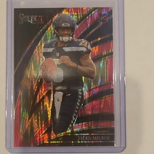Panini 2025 Select Jalen Milroe Seattle Seahawks Club Level Rookie #214