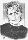 STARGATE SG-1 ORIGINAL ART "Sam Carter" by Spectroxart
