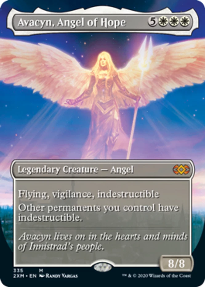 希望の天使アヴァシン Avacyn EN Foil 335 ボーダーレス 2XM Avacyn, Angel of Hope 335 Double Masters for sale | eBay