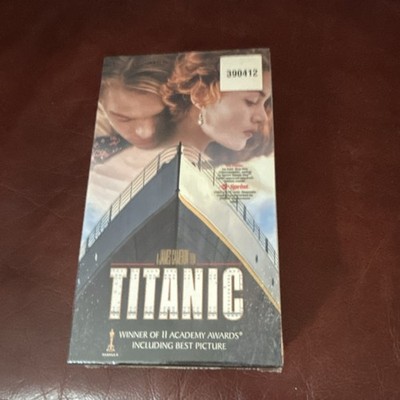 Paramount Titanic VHS NTSC Drama Romance PG-13 Digitally Mastered