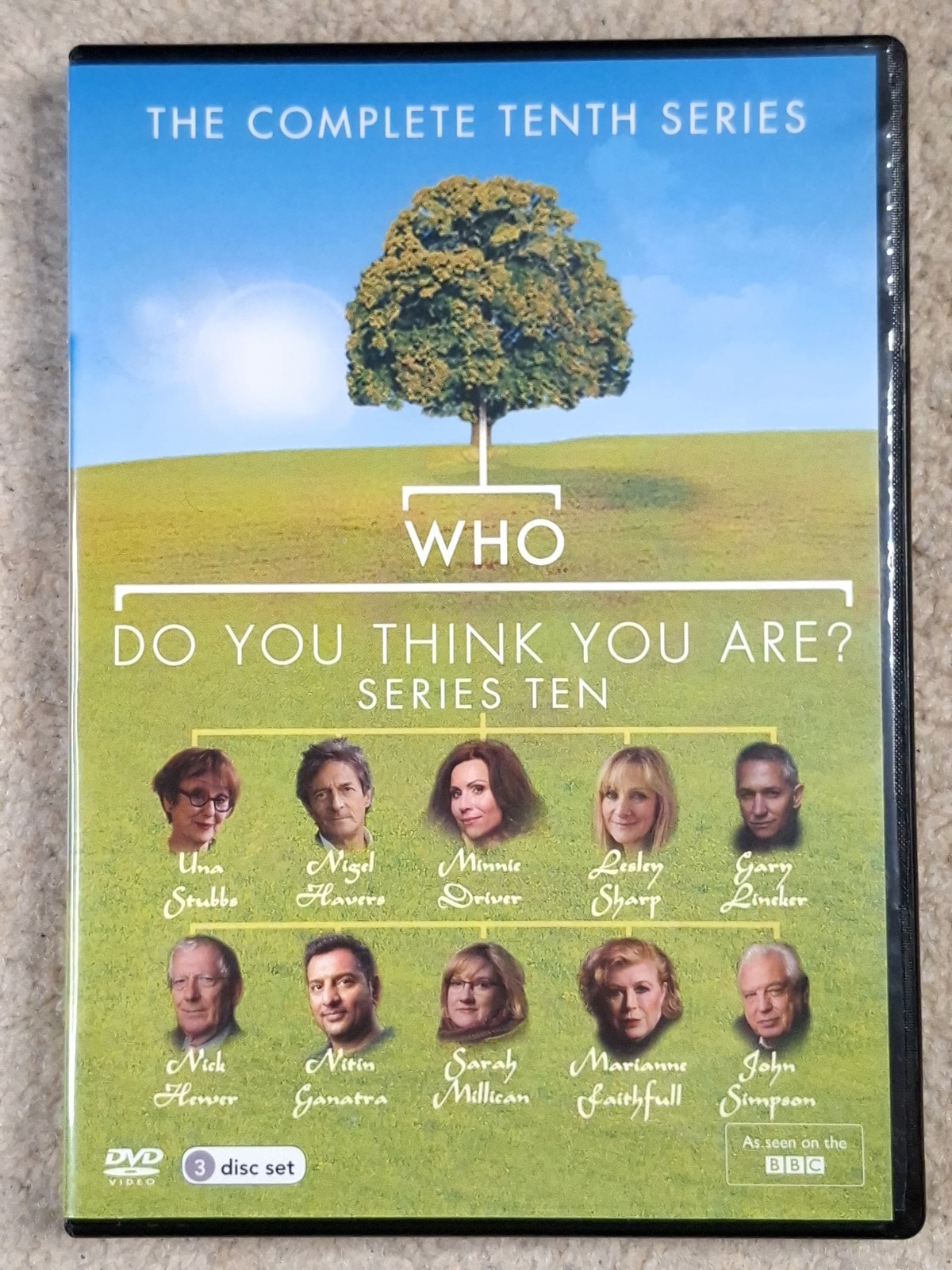 Who Do You Think You Are? Series 10 UK *DVD Set *Rare