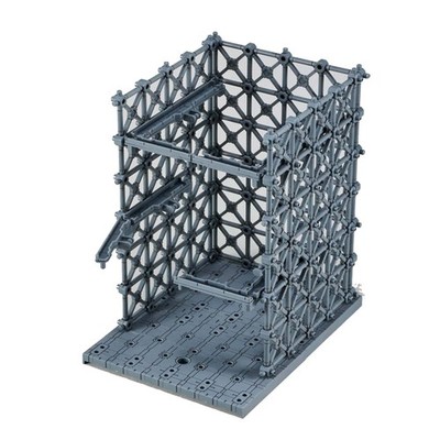BANDAI SPRITS 30MM Customized Scene Base (Truss Base Ver.) Plastic Model