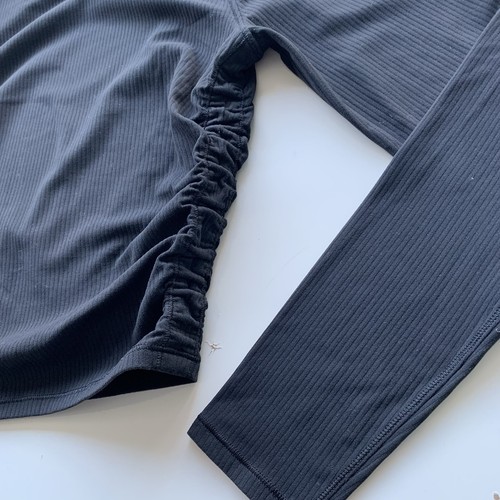 Camisa de manga larga Lululemon All It Takes acanalada Nulu negra talla 2 - Imagen 4 de 12
