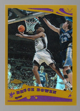2005-06 Topps Chrome  Bruce Bowen  Gold Refractor #15/99