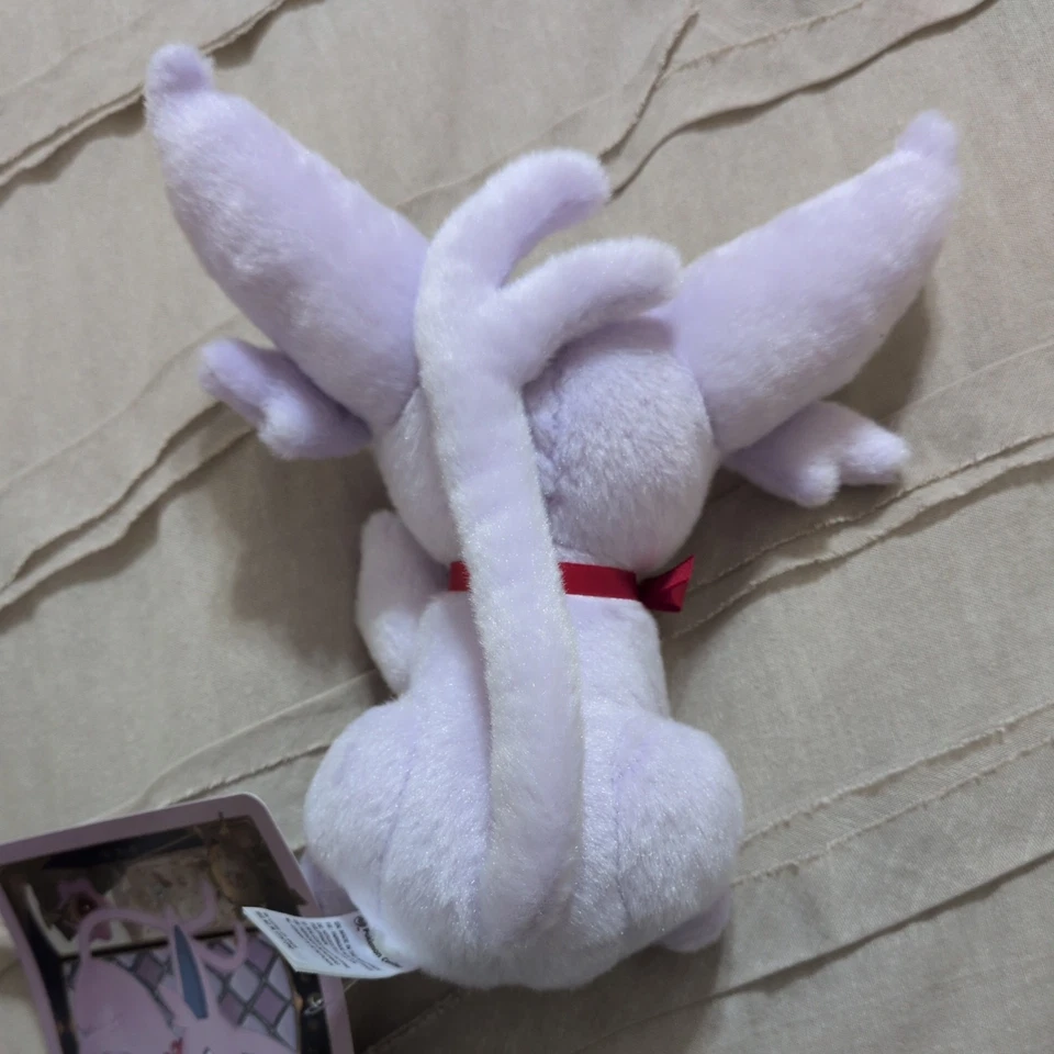 Juguete de peluche Pokemon Center Original Goods Eevee Collection Espeon vendedor de EE. UU. 7 pulgadas Foto 2 de 3