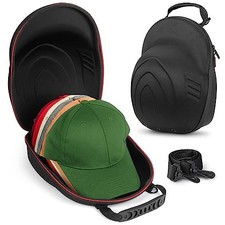 Hard Hat Case for Baseball Caps, Baseball Hat Organizer with Carrying Handle